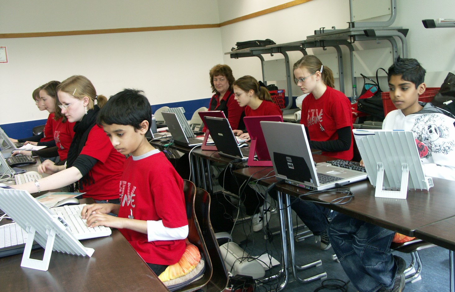 Blick in den PC-Raum