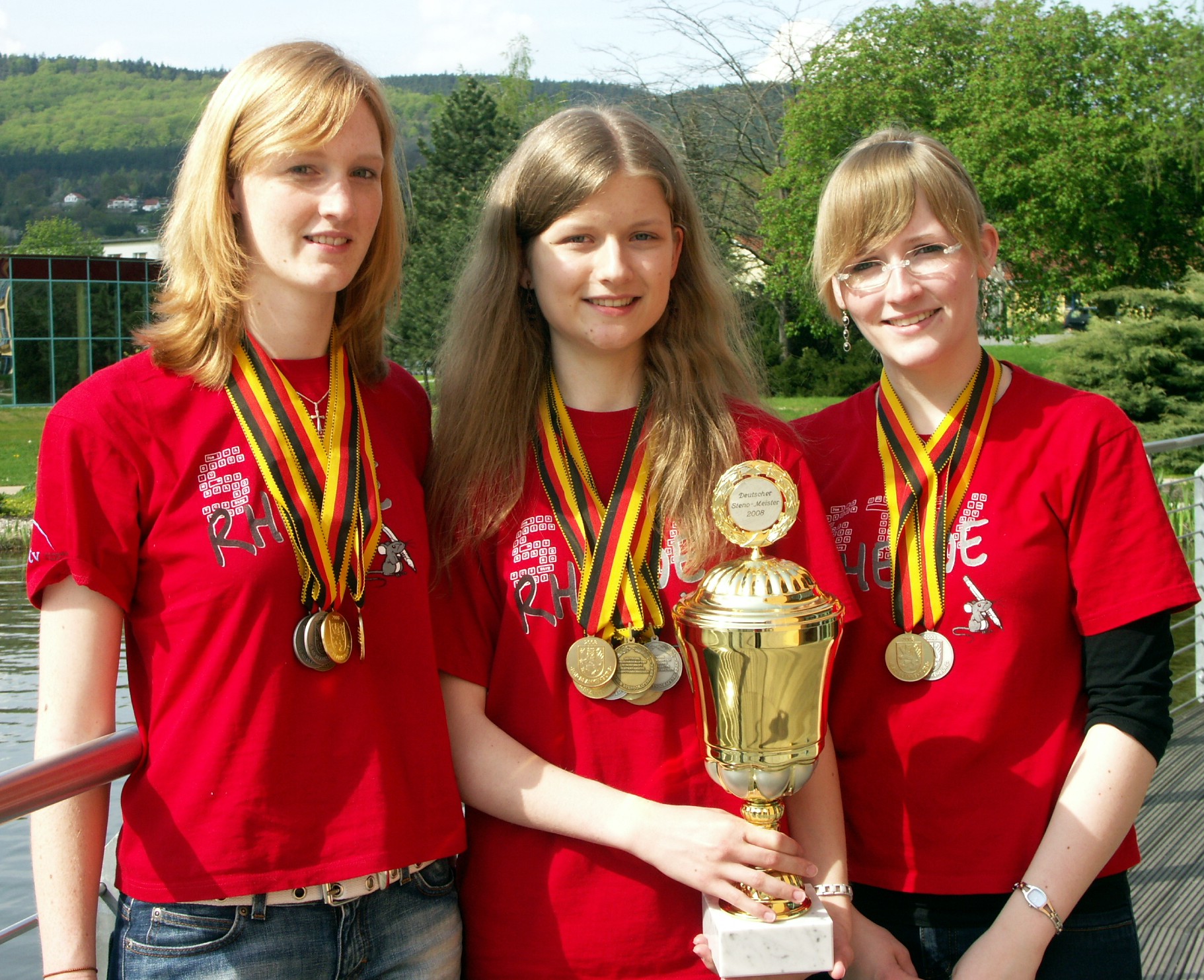 Einzelsiegerinnen Kerstin, Sylvia, Linda
