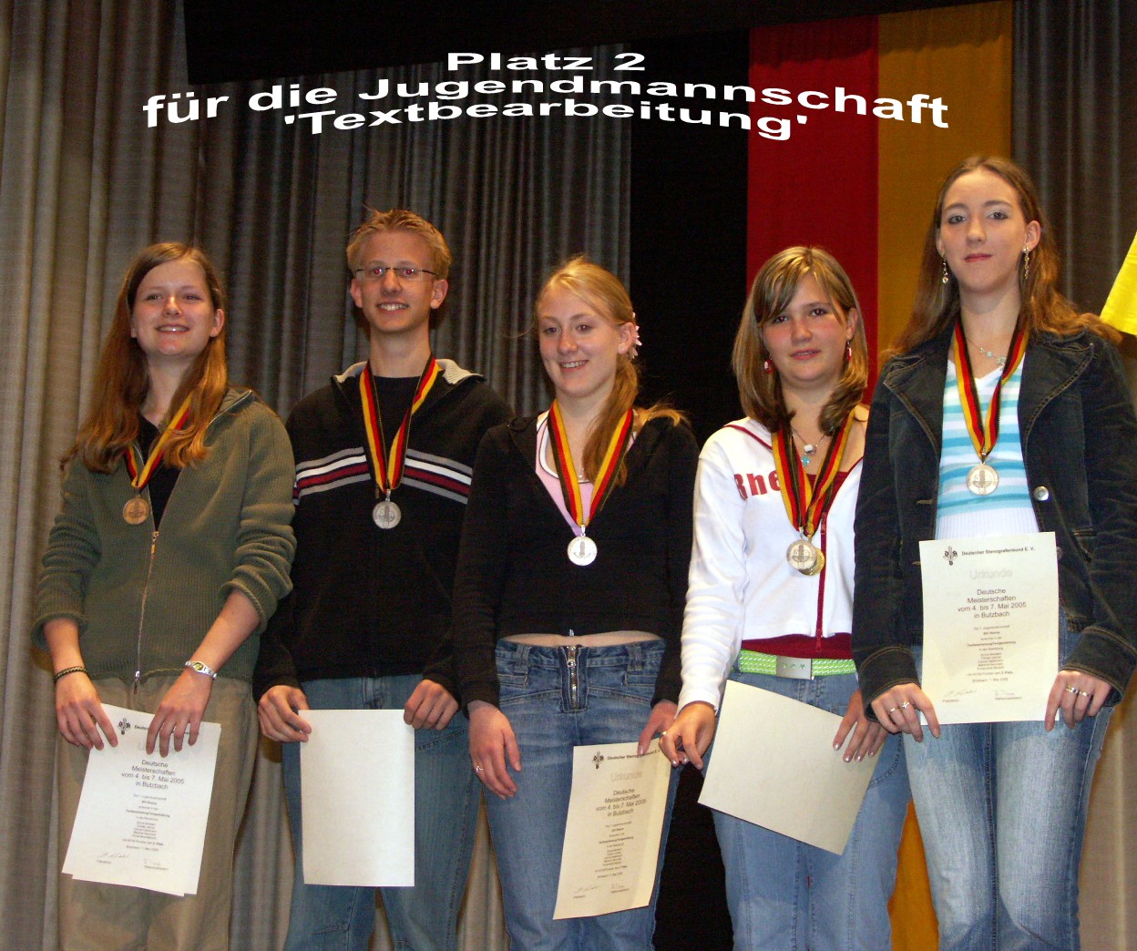 Jugendmannschaft Textbearbeitung