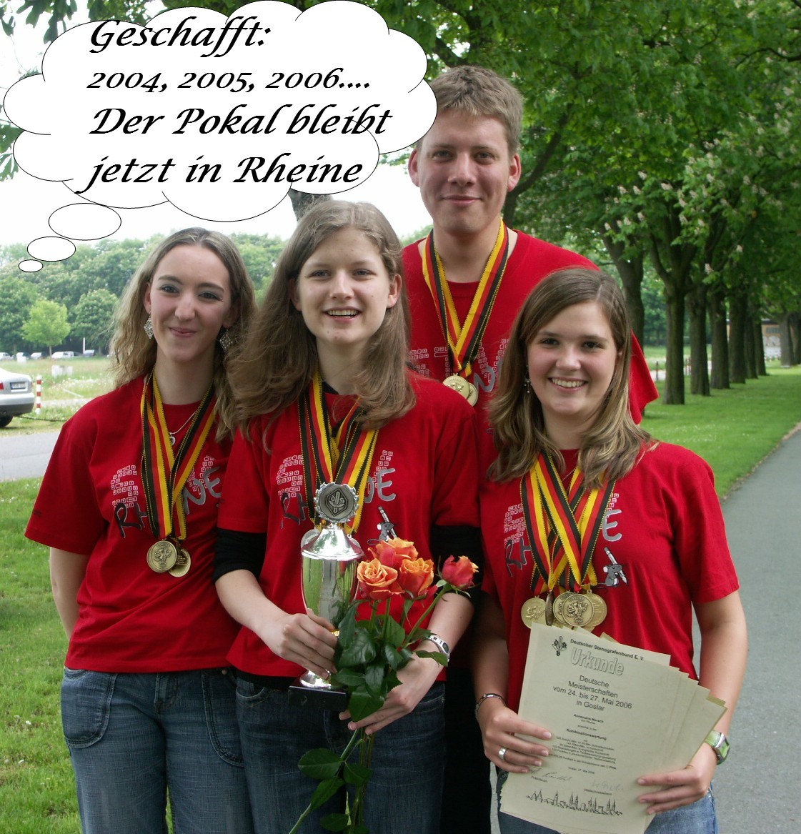 Jugendmannschaft Kurzschrift