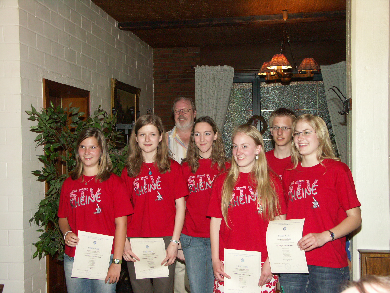 Jugendmannschaft 1 Schnellschreiben