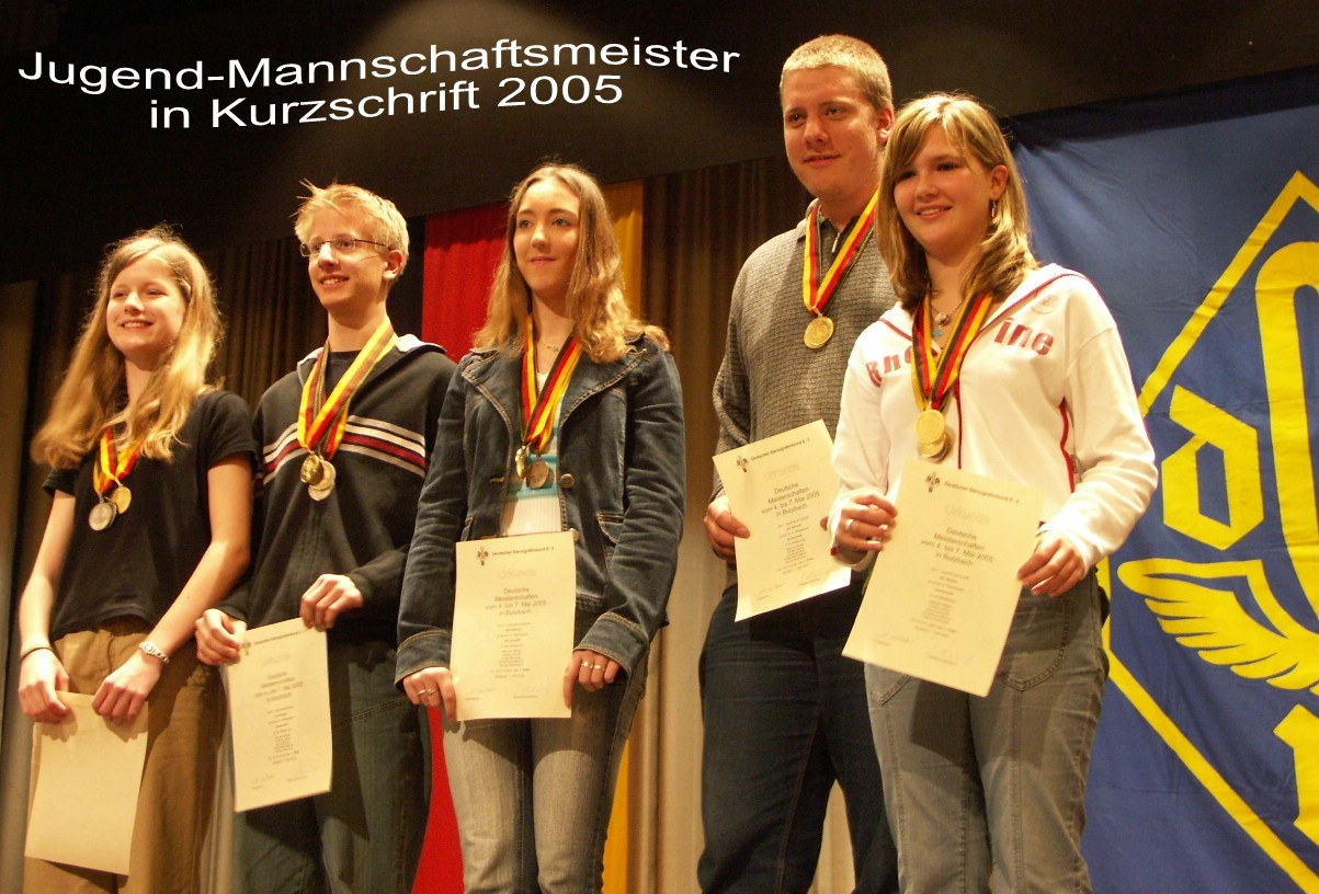 Jugendmannschaft Kurzschrift