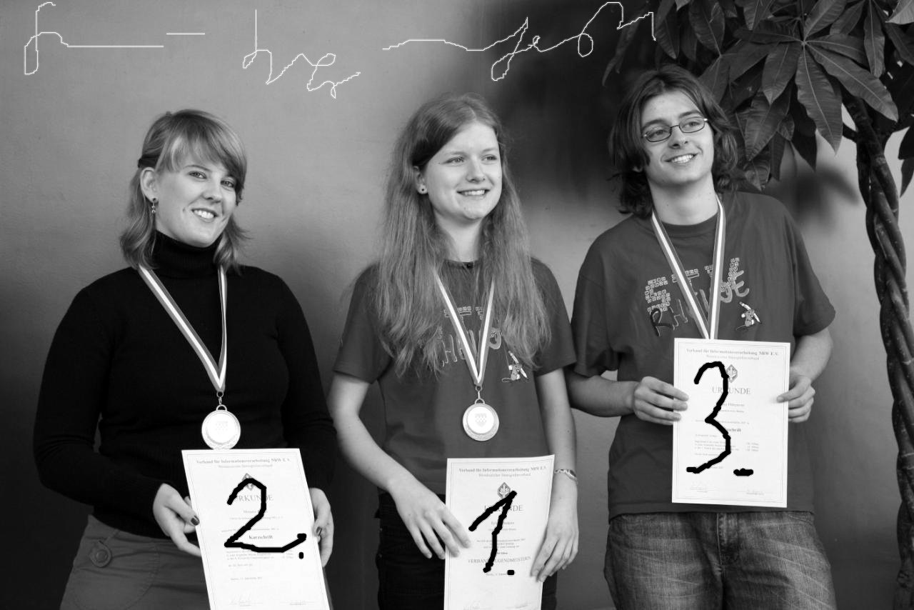 Einzel-Verbandssieger-Steno-Jugend